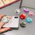 ZOSTLAND Bling Bling Crystal Phone Ring,Universal 360°Adjustable Phone Case Finger Grip Stand Holder Desk Stent Mount Car Hook Compatible with iPh...