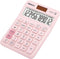 Pocket Small Size Desk Calculator, 12 Digit Large LCD Display, Basic Tax Function Handheld Desktop Calculator with Solar Battery Dual Power, Perfe...