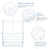 Nail Drill Machine & Bits Holder Storage Case,Transparent 10 Holes Nail Drill Grinding Bit Organizer Nails Manicure Tools Display Box for Nail Sal...