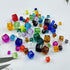 100pcs 8mm Crystal Glass Cube Beads Square Glass Beads Crystal Spacer Beads for Bracelets Necklace Earring DIY Jewelry Making Craft(Rose Red)...