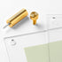 Wexel Art 1.5" Gold Stainless Steel Mounting Hardware for Acrylic Floating Frames (Pack of 4)...
