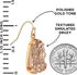 Humble Chic Teardrop Dangle Earrings for Women with Simulated Druzy Stones in Gold or Silver Tone...
