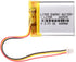 3.7V 602535 600mAh Lithium Polymer ion Battery Rechargeable Polymer Battery Pack with SH 1.0-3P Connector...
