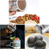2 Pcs 10oz Stainless Steel Powder Shakers, TuNan Coffee Cocoa Cinnamon Dredges with Fine-Mesh Lid, Sugar Spice Seasoning Cans for Kitchen Cooking ...