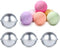 Bloss Bath Bomb Molds 1.8 Inches 4 Set, Bath Bomb Mold DIY, Metal Bath Bomb Press, Bath Bomb Making Kit for Gifts & Crafting Your Own Fizzles....
