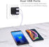 USB Charger Fast Charger 18W Two Port Wall Charger Universal Charging Station Compatible for iPhone 12/11 Pro Max XR, Pixel, Samsung and Other Mor...