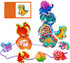 JAQI Montessori Educational Wooden Threading Stringing Toys Dinosaurs Traffic Space Insects Animals Fruits Lacing Beads Preschool Learning Toys fo...