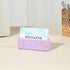 Business Card Holder for Desk, Terrazzo Business Card Display, Minimalist Modern Office Desk Card Organizer, Concrete Business Card Stands for Wom...