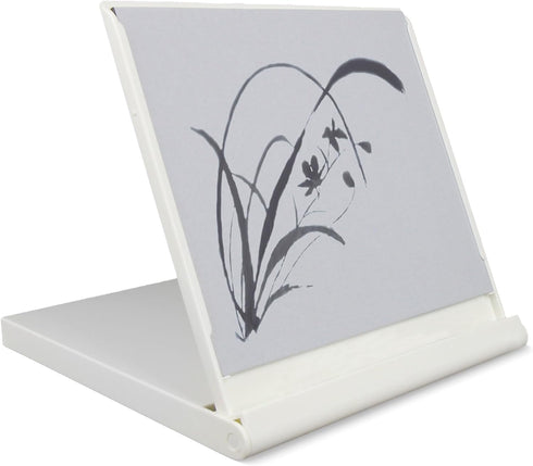 Mini Buddha Board Art Set: Water Drawing Writing Board w/Mini Water Brush for Mindfulness & Meditation – Inkless Zen Based Drawing Board, Painting...
