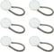 6PCS Collar Extenders for Mens Shirts Elastic Neck Extender for Dress Shirt Button Extender for Dress Shirts Collar Extender White...
