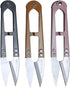 PENTA ANGEL 4.1inch Sewing Scissors Yarn Thread Scissors Mini Small Snips Trimming Nipper - Great for Stitch,DIY Supplies (3PCS, Multicolor)...