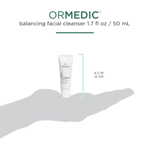 IMAGE Skincare, Ormedic pH Balancing Facial Cleanser, Mild Foaming and Hydrating Face Wash with Aloe Vera...