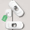 Child Proof Refrigerator Lock, 2 Pack Fridge Locks for Kids with 3M Adhesive Backing, Fridge lock for Refrigerators,Oven Lock,Drawers,Wardrobes an...
