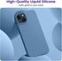 OTOFLY Designed for iPhone 13 Case, Silicone Shockproof Slim Thin Phone Case for iPhone 13 6.1 inch Blue......