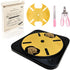 Rotatable Dog Nail Scratch Board with Hidden Treats Compartment, 3 in 1 Dog Nail Care Solution, Dog Scratch Pad for Nails, Nail Filing Board for D...