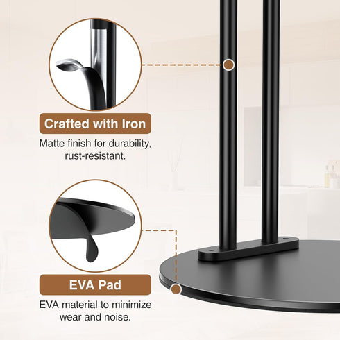 Tumbler Lid Organizer 2 Pack(0.79" Width): Holding Up to 11 lids - Metal Holder with 10 Inches of Vertical Space for Kitchen Cabinet Countertop St...