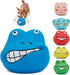 Squeaky Dog Toys Durable Soft Latex Rubber Teething Chewing Interactive Fetch Play Squeak Puppy Toys with Funny Face for Puppy Small Medium Dog 6p...