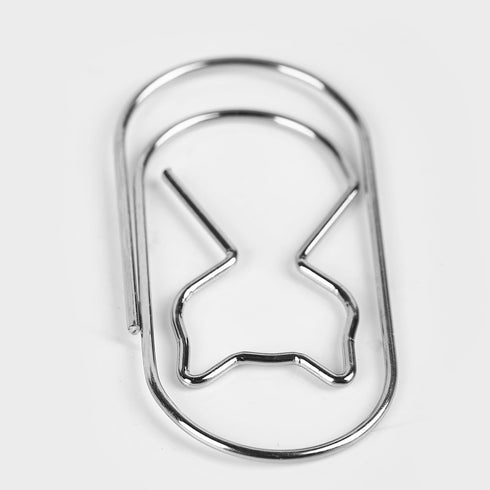 Paper Clips Large,Silver Jumbo Paper Clips 2 inch Cute Decorative Fat Cat Paperclips 50pcs 50mm Wide Non Skid Smooth Finish Steel Wire Bookmark Of...