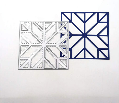 Metal Hollow Geometric Cutting Dies,Square Die Cuts Embossing Stencils Template Mould for Card Scrapbooking and DIY Craft Album Paper Card Decor...