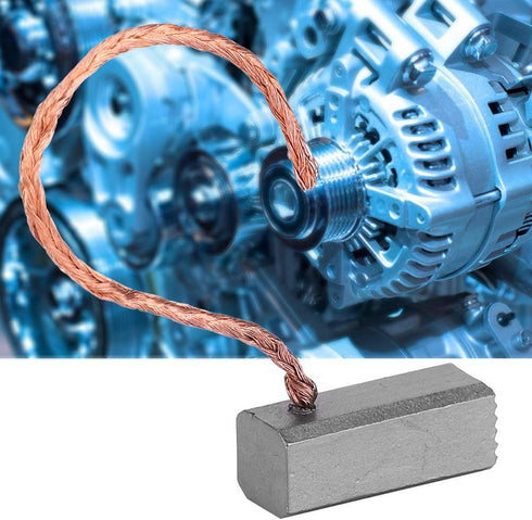 Motor Carbon Brush, Carbon Brush Replacement, Carbon Brush 100PCS 6 x 6 x 15mm for Electric Energy Motor...