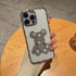 Compatible with iPhone 15 Pro Max Cute Case,Sparkle Diamond Rhinestone Design Bear with Separated Glitter Paper, Luxury Shiny BlingSoft Shockproof...