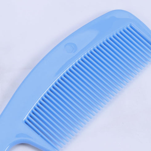 Baby Brush and Comb Set Children Massage Care Safety Comb Soft Comb Brush Combination Blue Toddler Comb Infant Hair Brush Kids Comb...