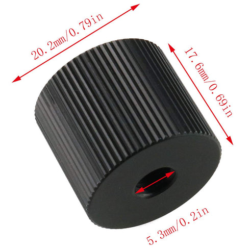 E-outstanding Tripod Nut 2PCS 1/4"-20 to 1/4"-20 Barrel Connection Mounts Nuts for Articulating Arms Tripod Rigs Replacement...