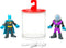 Fisher-Price Imaginext DC Super Friends Batman Toys, Color Changers Figure Set, Batman & Mr. Freeze for Preschool Kids Ages 3+ Years...