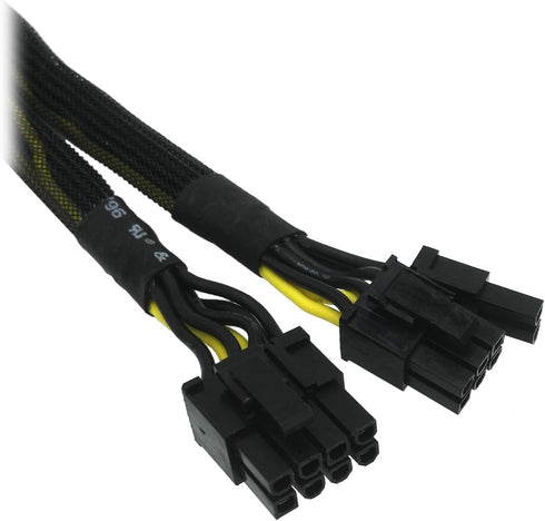 COMeap GPU Power Cable for Dell PowerEdge R720 720XD R730, CPU 8 Pin Male to Dual 8 Pin(6+2) Male PCIe Power Adapter for NVIDIA Tesla GPU J30DG 15...