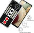 Hard PC Bumper Shockproof Clear Soft Slim Design Pattern Case for Samsung Galaxy A12 6.5inch Cover - Retro Game...