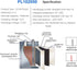 3.7V 1000mAh Battery 102050 Lithium Polymer Ion Rechargeable Li-ion Li-Po Battery with PH 2.0mm Connector...