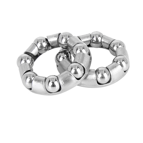 X AUTOHAUX 4pcs 20.5mm x 7 Ball Bearing Cages Crank Bearings Wheel Bearing Retainer for Bicycle...