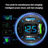 2Pcs Car Charger 66W Super Fast Charging with USB C&QC 3.0(Voltmeter&LED Lights) Universal Quick Charge for 12-24V Car Cigarette Lighter Plug,Comp...