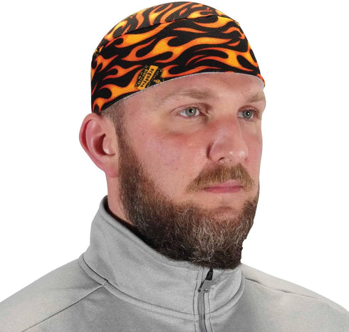 Ergodyne unisex adult 3-pk Cap, Flames, One Size US...
