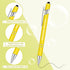 Office Pens Funny Pens Inspirational Quotes Ballpoint Pen Metal Motivational Macaron Touch Stylus Pens for Office gifts, Black Ink (10 Pieces)......