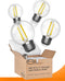 E26 Bulbs 60 watt G16.5 LED Light Globe Small Light Bulb, Warm White 2700K, Vintage Edison Bulb, Led Edison Bulb 6W for Celling Fan Vanity Light C...