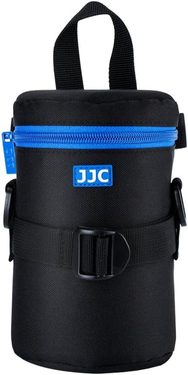 JJC Deluxe Lens Case Pouch Bag for Canon EF 24-70mm f4L/75-300mm f4-5.6/100-300mm f4.5-5.6, Nikon AF 70-300mm f4-5.6G/AF-S 55-300mm f4.5-5.6, Tamr...