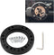 QODOLSI Pack-1 Steering Wheel Elevator Kit, 12.5mm/0.49" Aluminum Steering Wheel Adapter Spacer, Steering Wheel Hub Adapter for Most Cars SUVs and...