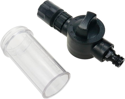 Multifunctional High-pressure Car Washing Foam Reservoir, Garden Hose Spray Nozzle Bottle Washing Foam Mixer Unit (Need to Connect Water Gun)...