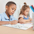 Dry Erase Long Multiplication Practice White Board, 8" x 12" Double Sided 2-digits Multiplication Board with a 4" x 2.5" Multiplication Chart Boar...