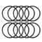 10pcs Nitrile Rubber O-Rings 38mm OD 36mm ID 1mm Width,Metric Nitrile Rubber Sealing Gasket for Automotive Machine Plumbing...