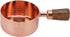 Mini Sauce Pan, Rose Gold Stainless Steel Butter Warmer with Pour Spout and Wooden Handle for Home Kitchen Cooking Ware(1/4cup)...