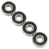 YOXUFA Front and Rear Wheel Bearing Kit for Coleman CT100U CC100X KT196 Baja Doodlebug DB30 Motovox Mbx10 mbx11 mmb80 105cc Realtree RT200 RB100 R...