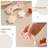 Cute Cats Paw Chip Clips 2pcs Heat Resistance Cooking Pinch Mitts Potholder Food Bag Sealing Clamp Bread Snack Bag Clips for Seal Storage (Grey)...