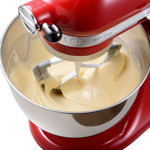 Flex Edge Beater for KitchenAid 4.5/5 QT Tilt Head Stand Mixer, Beater with Double Silicone Edge, Mixer Paddle, Perfect 4.5/5 Quart Tilt Head Stan...