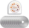 60mm Rotary Cutter Blades - 10 Pack Replacement Blades - Sharper Blades Have Better Cutting Effect, Great for Sewing, Quilting Supplies, Fabric an...
