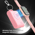 Portable Wireless Charger for Apple Watch, 2000mAh Smart Keychain Power Bank Mini Power Emergency Pod Compact Magnetic iWatch Charger for Apple Wa...
