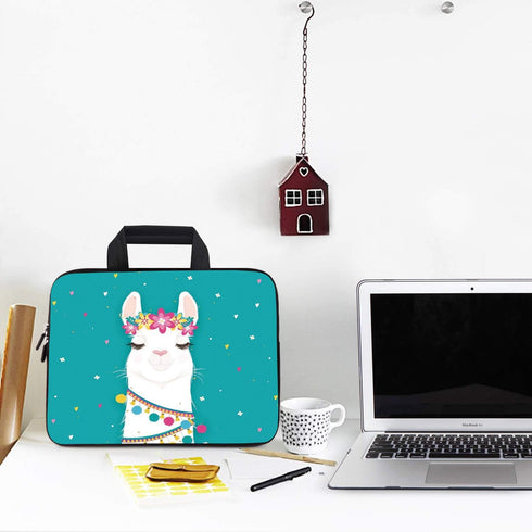 AMARY14 15 15.4 15.6 inch Laptop Handle Bag Computer Protect Case Pouch Holder Notebook Sleeve Neoprene Cover Soft Carrying Travel Case for Dell L...