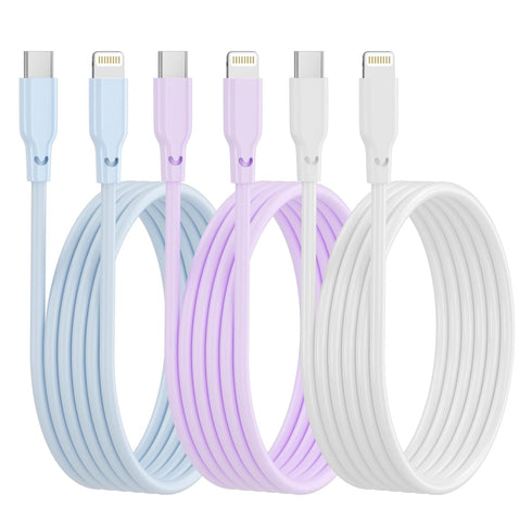 iPhone Charger Fast Charging 3Pack 6FT Apple MFi Certified USB C to Lightning Cable PD Charging Cord Compatible with 14 13 12 11 Pro XS Max XR X 8...