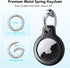 4 Pack Waterproof AirTag Holder Keychain,Air Tag Case with Anti-Lost Keyring,Hard TPU Air Tag Cases...